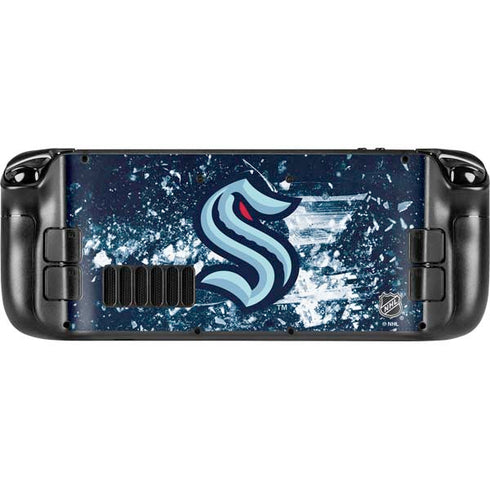 NHL Seattle Kraken Frozen Steam Deck Handheld Gaming Computer Skin